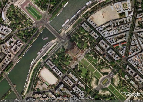 フランス世界旅行：パリのセーヌ河岸